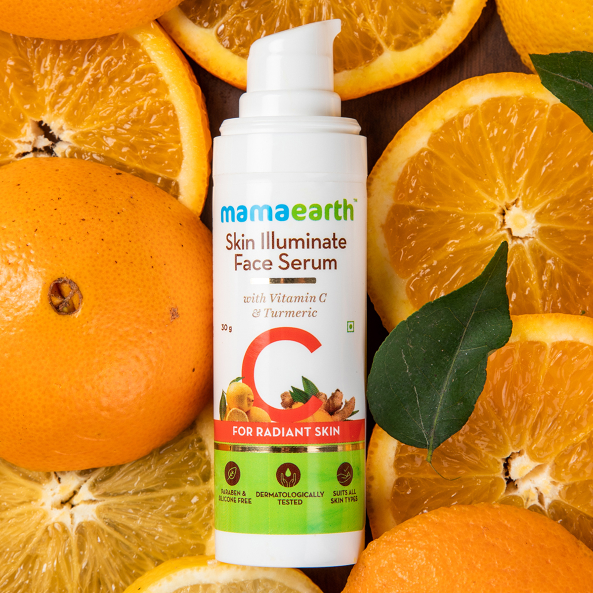 Radiant Skin with Mama Organic Vitamin C Serum