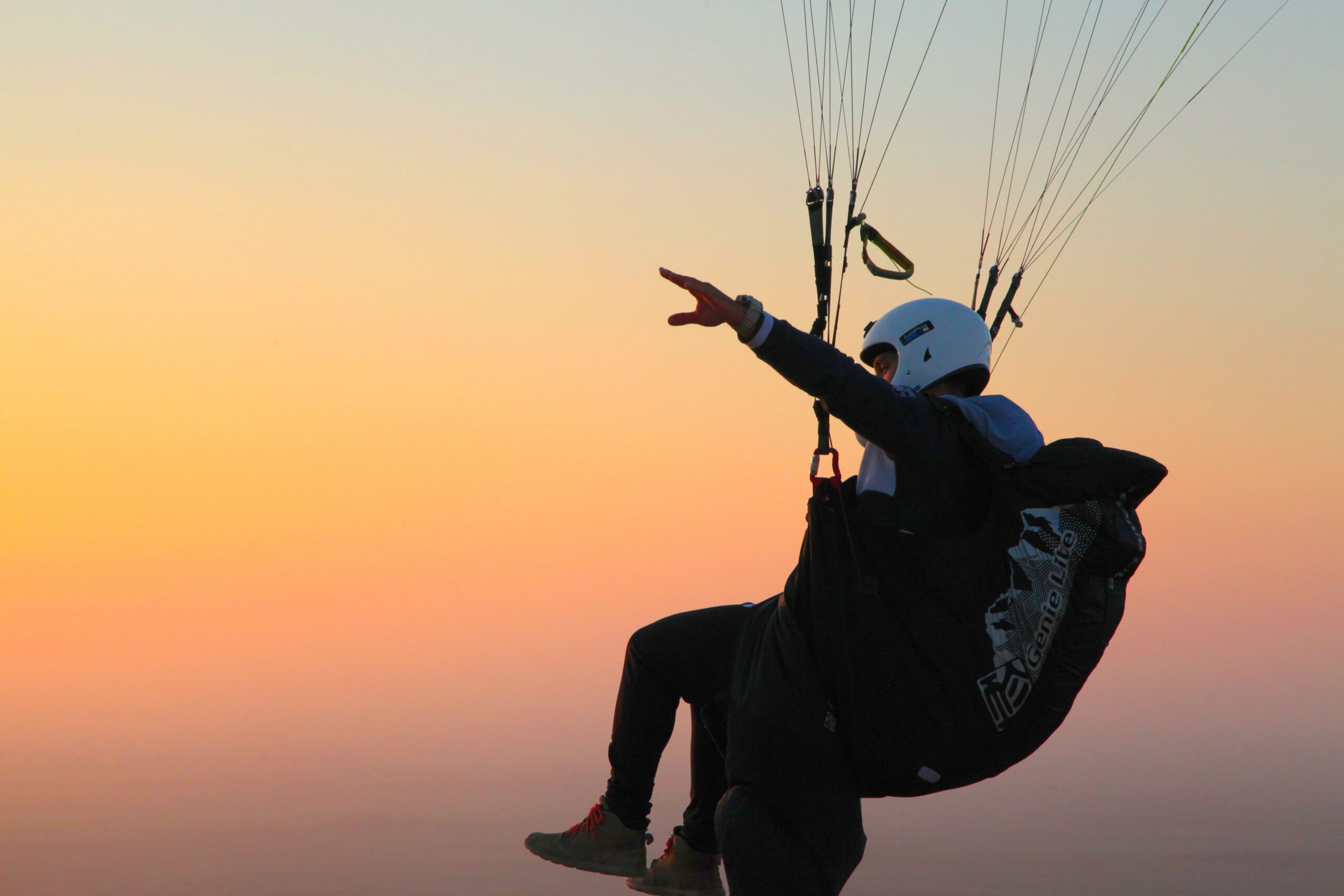 paragliding in Goa