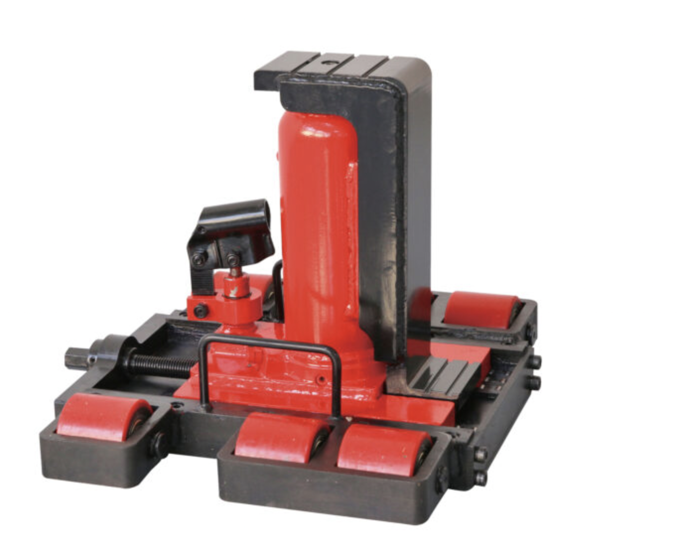 Where can a Moveable Hydraulic Toe Jack With Wheels can be used