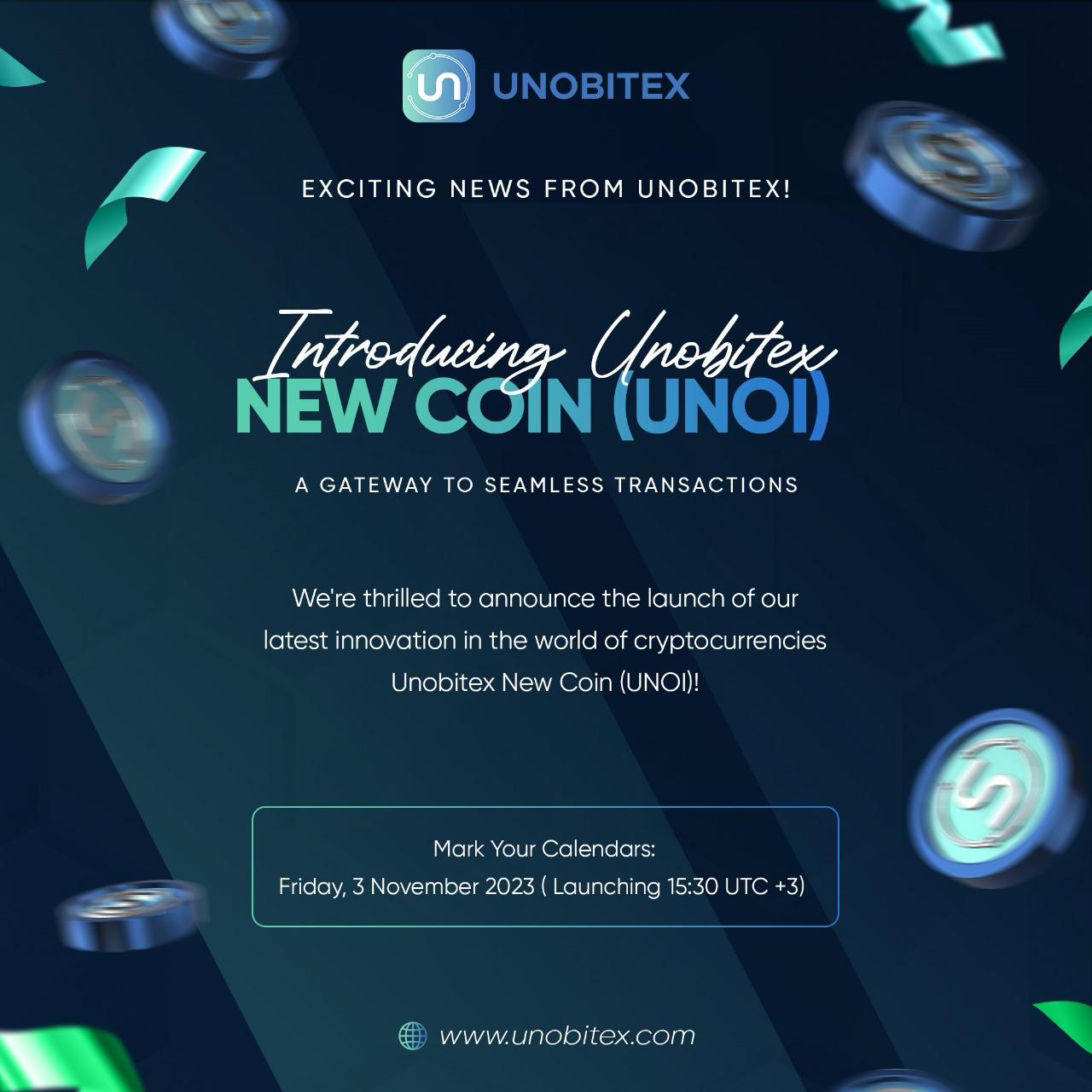 Unobitex Unleashes UNOI: A Spectacular Debut Propels Cryptocurrency to 0.8 within Minutes