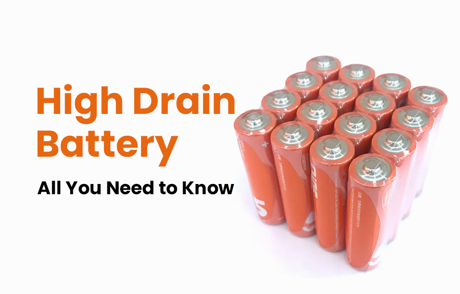 Powering Demanding Applications: The Significance of High Drain Batteries