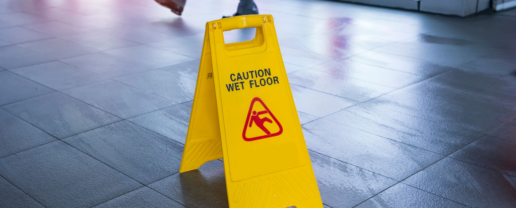 Ensuring Safety with Wet Floor Sign