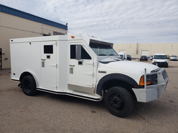 Armored Ford Vehicles for Cash-in-Transit and Valuables Transportation